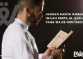 Jangan Hanya Dibaca, Inilah fakta Al Quran Yang Wajib Diketahui!