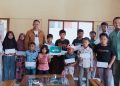 BWA menyampaikan amanah sedekah pendidikan ke anak yatim 1