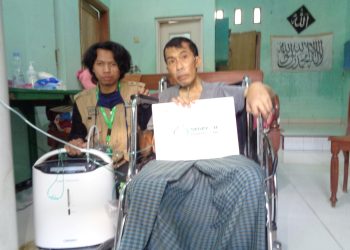 penderita gangguan pernapasan akut