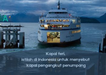 Kapal feri akan berlabuh